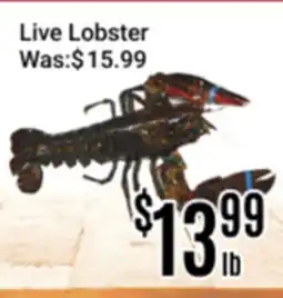 Nations Fresh Foods Live Lobster offer