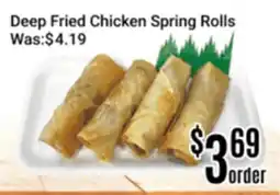 Nations Fresh Foods Deep Fried Chicken Spring Rolls offer