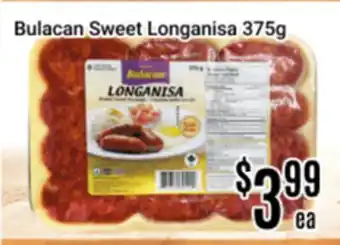 Nations Fresh Foods Bulacan Sweet Longanisa offer