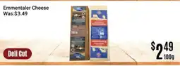 Nations Fresh Foods Emmentaler Cheese offer