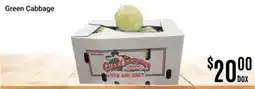 Nations Fresh Foods Green Cabbage offer