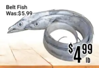 Nations Fresh Foods Belt Fish offer