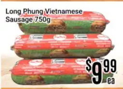 Nations Fresh Foods Long Phung Vietnamese Sausage offer