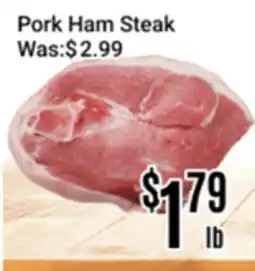Nations Fresh Foods Pork Ham Steak offer