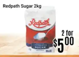 Nations Fresh Foods Redpath Sugar offer