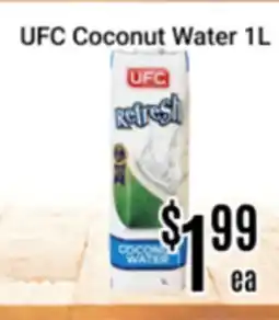 Nations Fresh Foods UFC Coconut Water offer