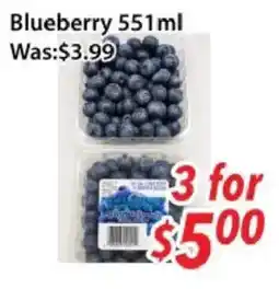 Ample Food Market Blueberry offer