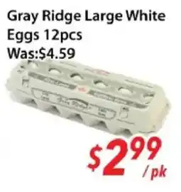 Ample Food Market Gray Ridge Large White Eggs offer