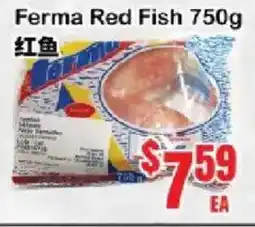 Oceans Fresh Food Market Ferma Red Fish offer