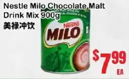 Oceans Fresh Food Market Nestle Milo Chocolate Malt Drink Mix offer