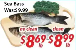 Ample Food Market Sea Bass offer