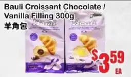 Oceans Fresh Food Market Bauli Croissant Chocolate/ Vanilla Filling offer