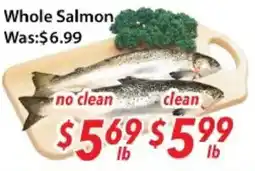 Ample Food Market Whole Salmon offer