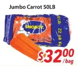 Ample Food Market Jumbo Carrot offer