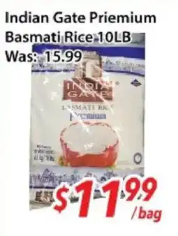 Ample Food Market Indian Gate Priemium Basmati Rice offer