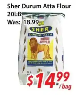Ample Food Market Sher Durum Atta Flour offer
