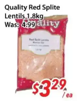 Ample Food Market Quality Red Splite Lentils offer