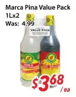 Ample Food Market Marca Pina Value Pack offer