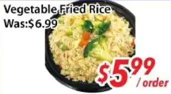Ample Food Market Vegetable Fried Rice offer