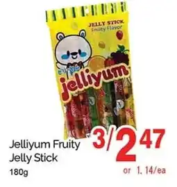 T&T Supermarket Jelliyum Fruity Jelly Stick offer