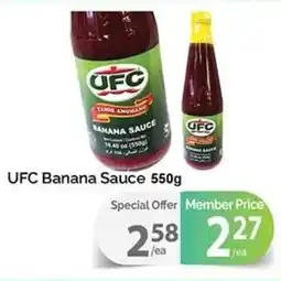 T&T Supermarket UFC Banana Sauce offer