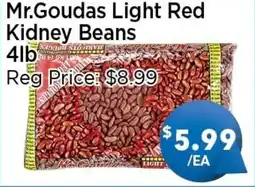 Blue Sky Supermarket Mr.Goudas Light Red Kidney Beans offer