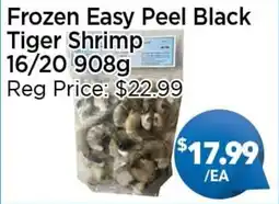 Blue Sky Supermarket Frozen Easy Peel Black Tiger Shrimp 16/20 offer