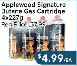 Blue Sky Supermarket Applewood Signature Butane Gas Cartridge offer