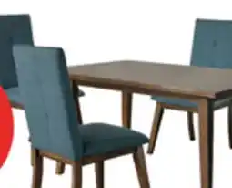 The Brick Chelsea Dining Table, 60W - Walnut Brown offer
