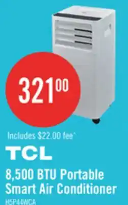 The Brick TCL 8,500 BTU Portable Smart Air Conditioner - H5P44W-CA offer