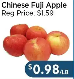 Blue Sky Supermarket Chinese Fuji Apple offer