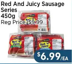 Blue Sky Supermarket Red And Juicy Sausage Series offer