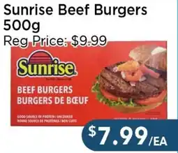 Blue Sky Supermarket Sunrise Beef Burgers offer