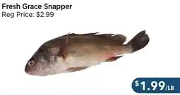 Blue Sky Supermarket Fresh Grace Snapper offer