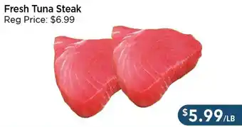Blue Sky Supermarket Fresh Tuna Steak offer
