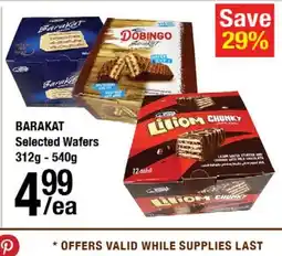 Arz Fine Foods BARAKAT Selected Wafers offer