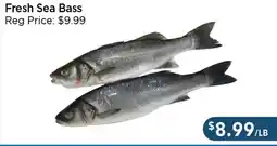 Blue Sky Supermarket Fresh Sea Bass offer