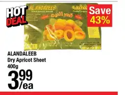 Arz Fine Foods ALANDALEEB Dry Apricot Sheet offer