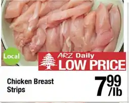 Arz Fine Foods Chicken Breast Strips offer