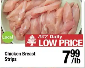 Arz Fine Foods Chicken Breast Strips offer