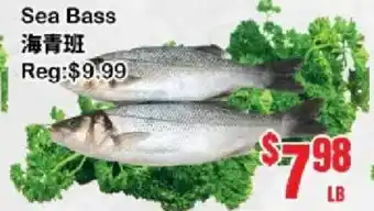 Oceans Fresh Food Market Sea Bass offer