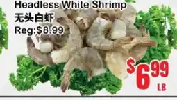 Oceans Fresh Food Market Headless White Shrimp offer