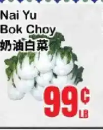 Oceans Fresh Food Market Nai Yu Bok Choy offer