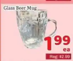 Fresh Value Glass Beer Mug offer