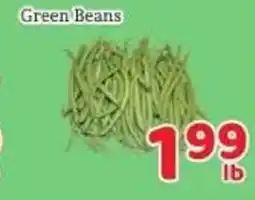 Fresh Value Green Beans offer