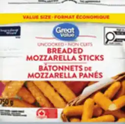 Walmart Great Value frozen meat, seafood or appetizers value packs offer