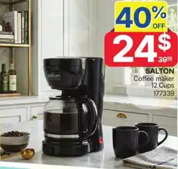 Rossy SALTON Coffee maker offer