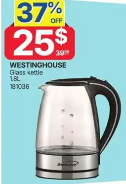 Rossy WESTINGHOUSE Glass kettle offer