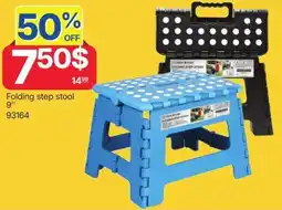 Rossy Folding step stool 9" offer