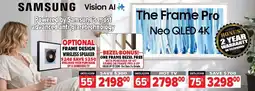 2001 Audio Video SAMSUNG Vision Al The Frame Pro Neo QLED 4K offer